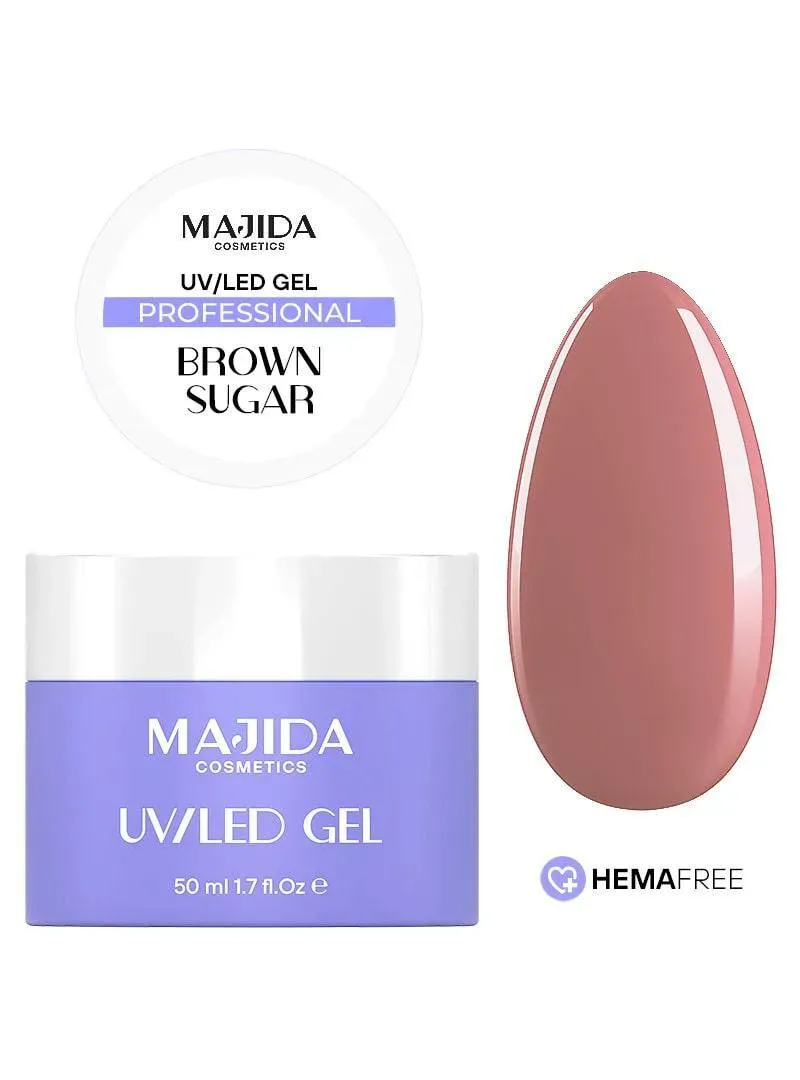 Majida Cosmetics Brown Sugar Gel Ricostruzione 50 ml Nude