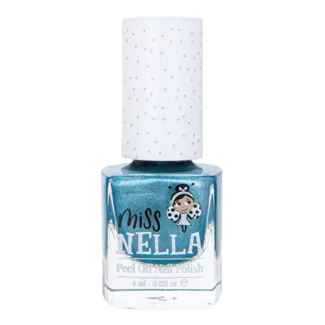 Miss Nella MN43 Rawr-Some smalto peel off blu metallizzato