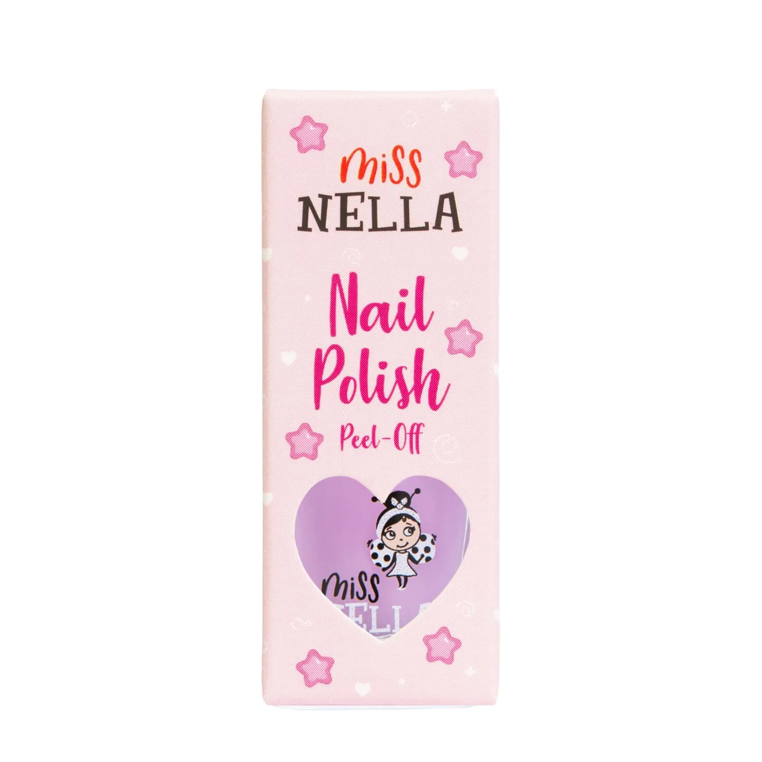 Miss Nella Bubble Gum smalto lilla peel off per bambine