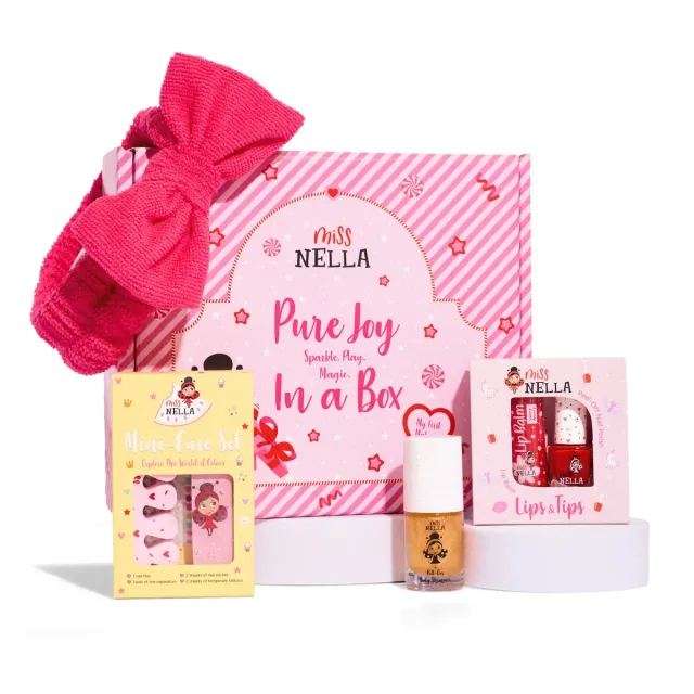 Miss Nella Tiny Delights Box set regalo glitter Natale