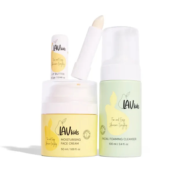 Miss Nella Lav Kids Trio set viso 3 pezzi idratante