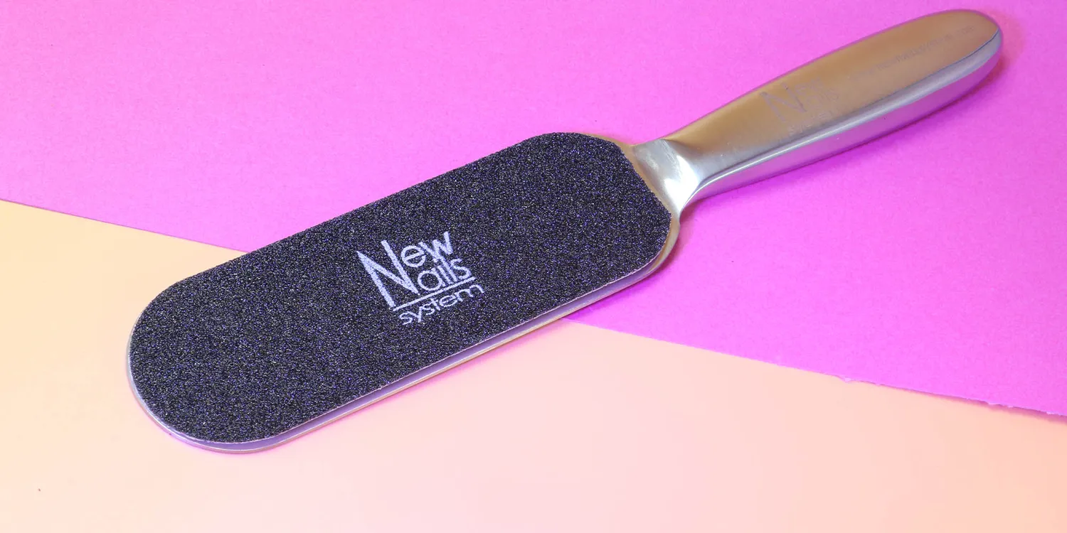 New Nails System Happy Feet spatola inox supporto lime