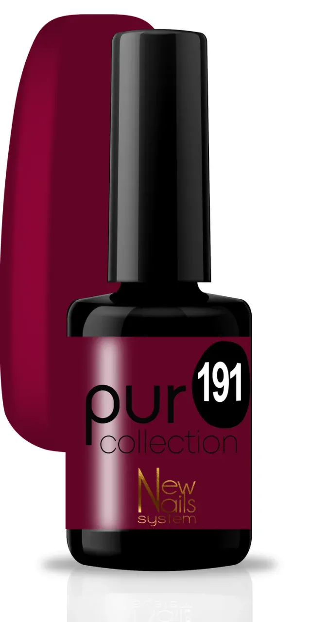 New Nails System Hot Cherry 191 smalto semipermanente amarena intenso