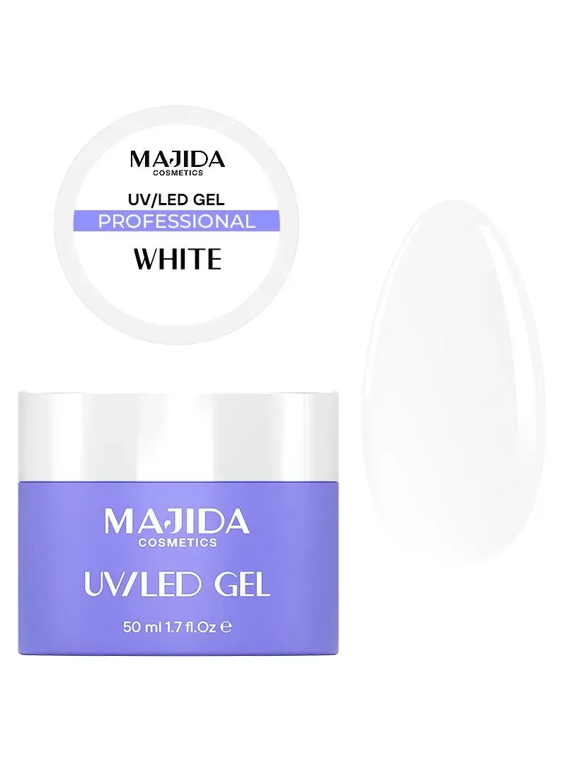 Majida Cosmetics Gel White gel french 50ml strutturale