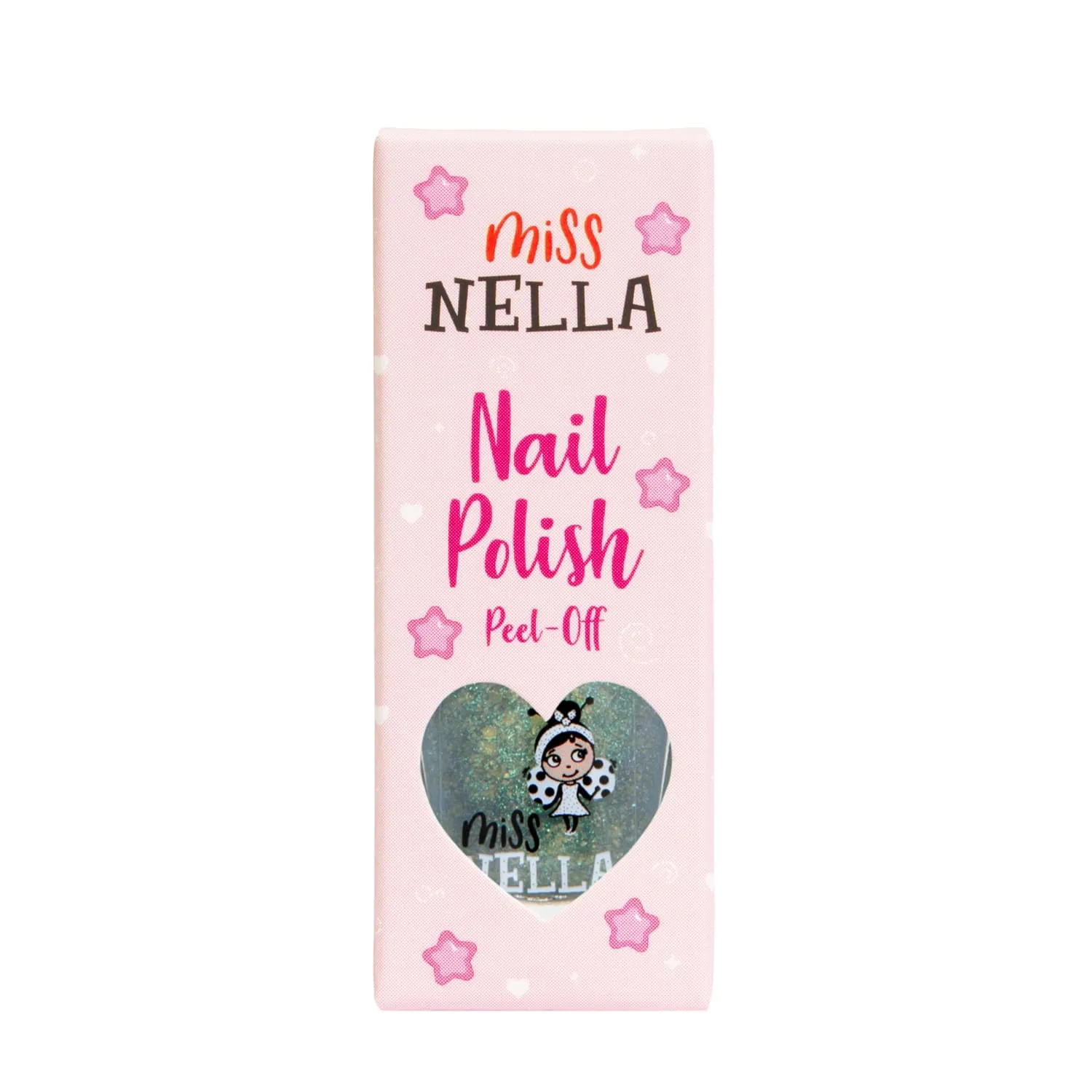 Miss Nella Bibbidi Bobbidi Boo smalto peel off glitter blu
