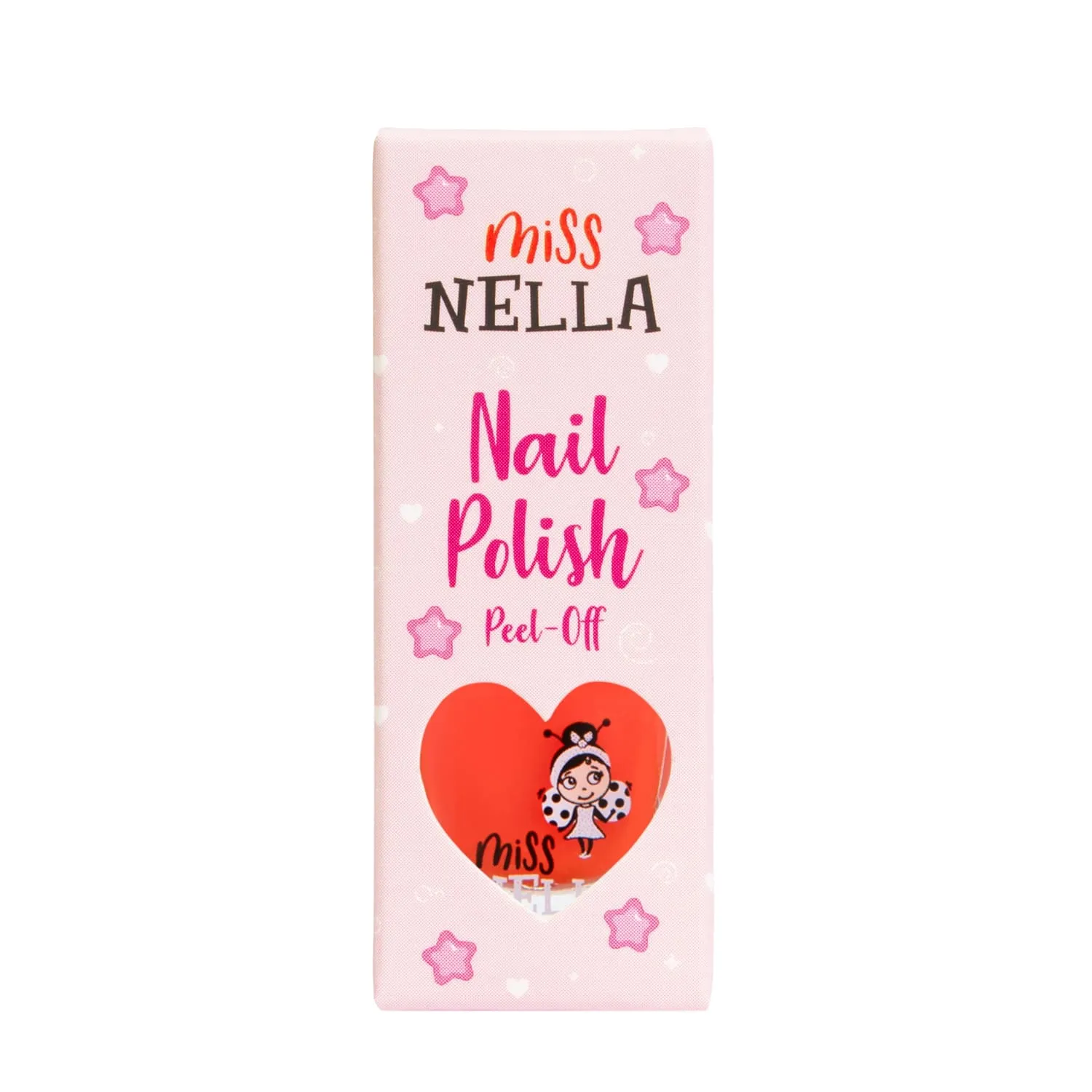 Miss Nella Poppy Fields smalto peel off arancione coprente