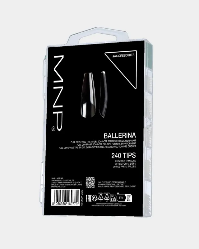 Mesauda Full Coverage Tips Ballerina 240 pz soak off