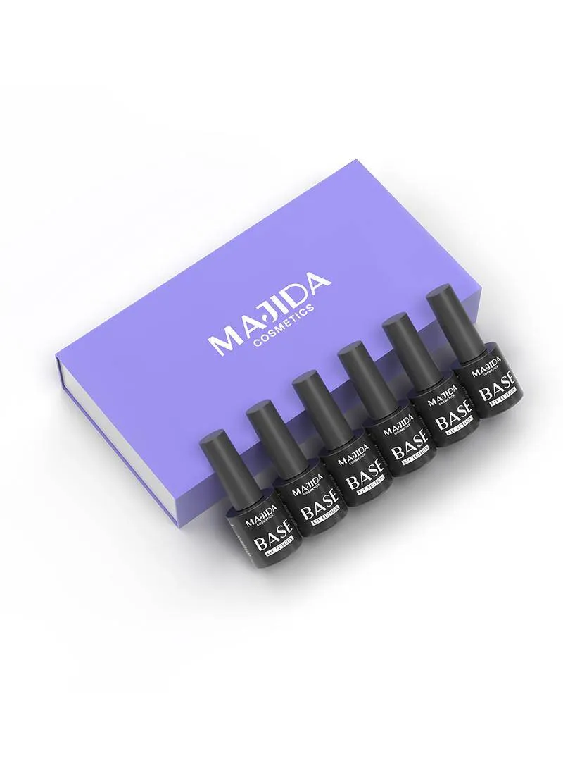 Majida Cosmetics Discovery Base Set base unghie 6x6 ml prova