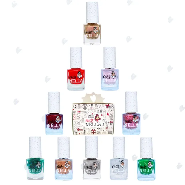 Miss Nella Sparkles set smalti e accessori bundle