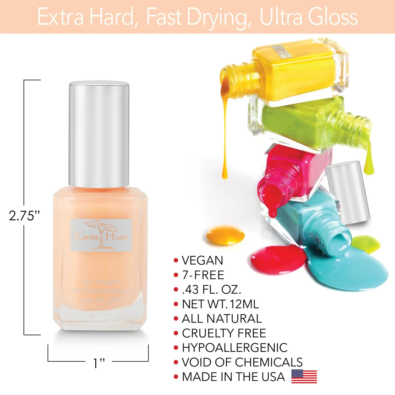 Karma Organic Madison Ave smalto unghie organico delicato ipoallergenico