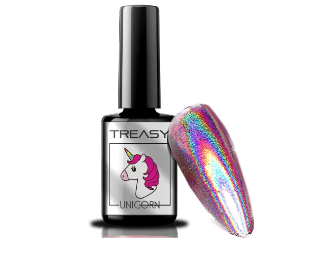 New Nails System Treasy Unicorn 03 smalto gel unicorno autosigillante 5 ml