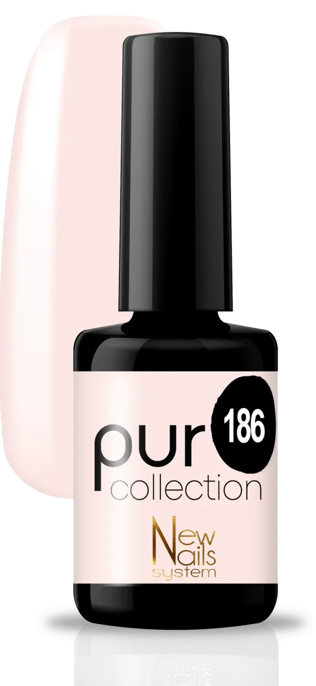 New Nails System Milkshake 186 Smalto Rosato Latte