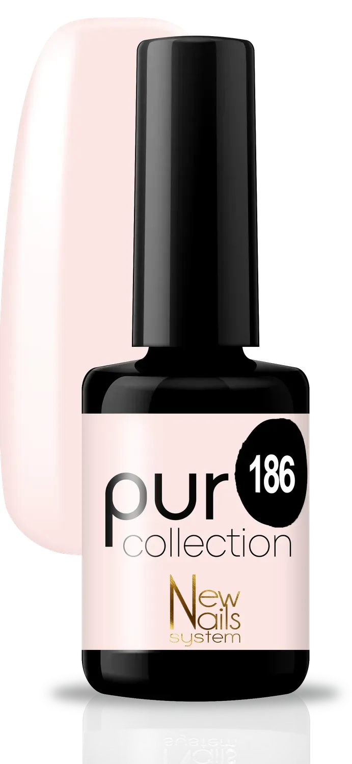 New Nails System Milkshake 186 Smalto Rosato Latte