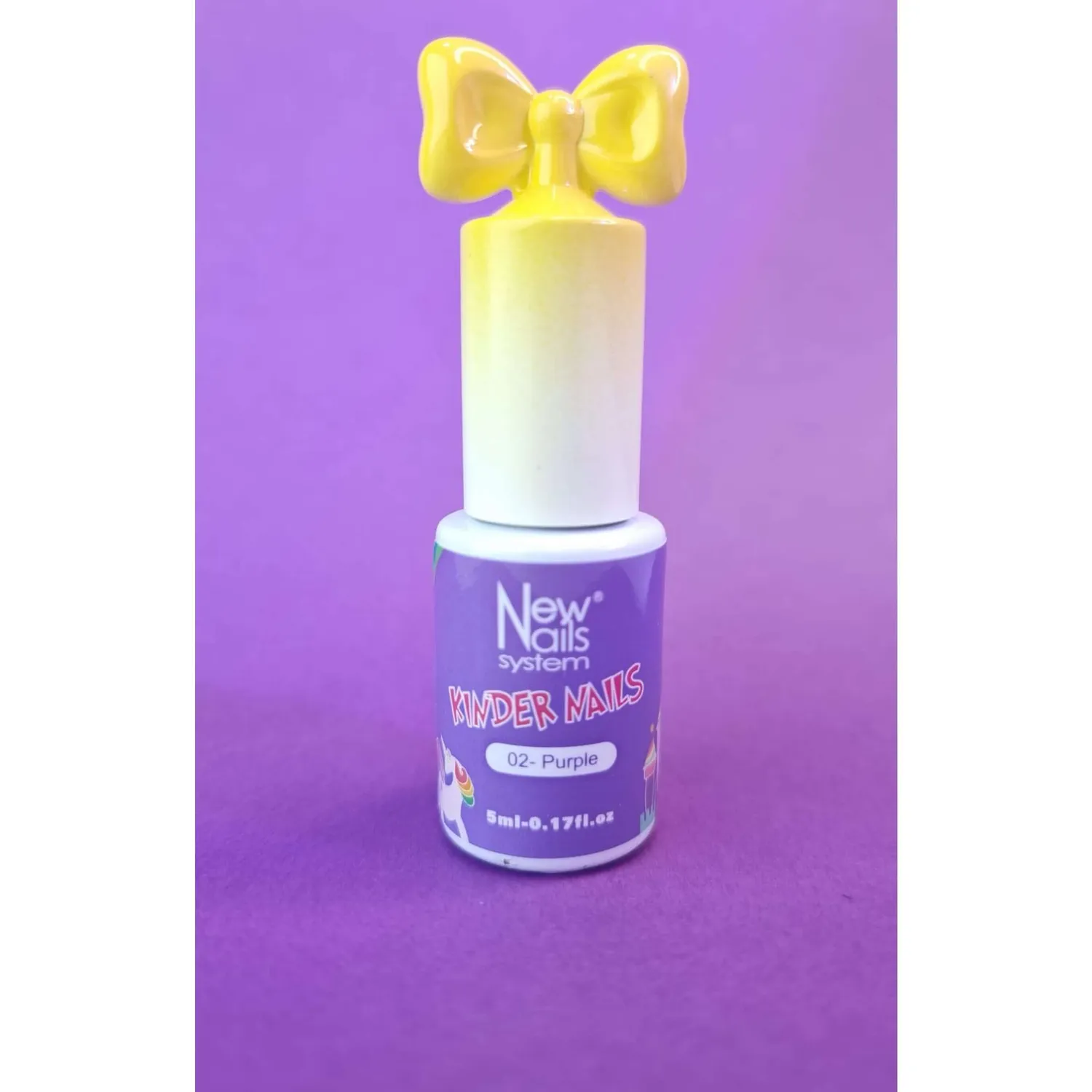 New Nails System Kindernails set smalto bambine 5 colori regalo