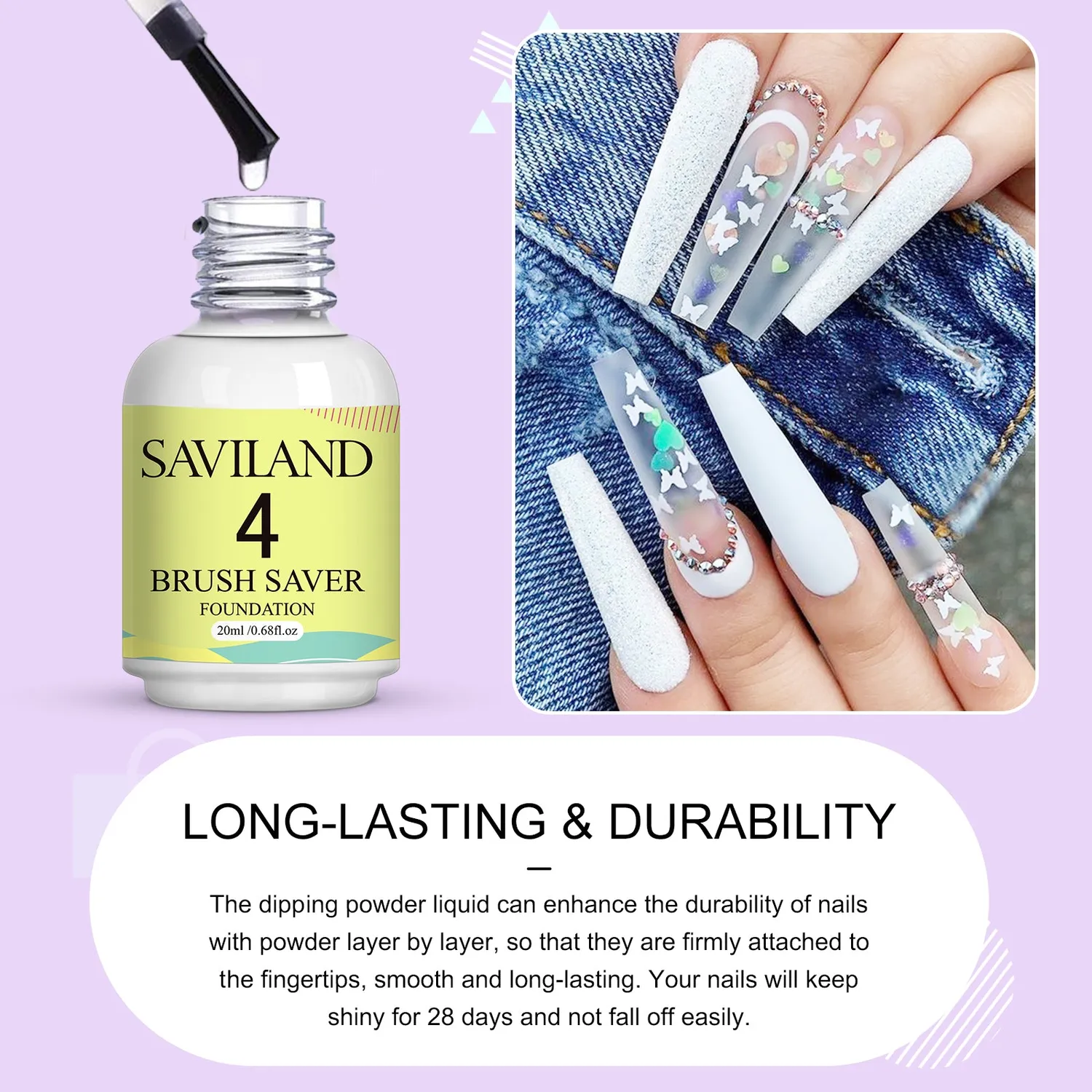 Saviland set liquidi dip powder 4x20ml