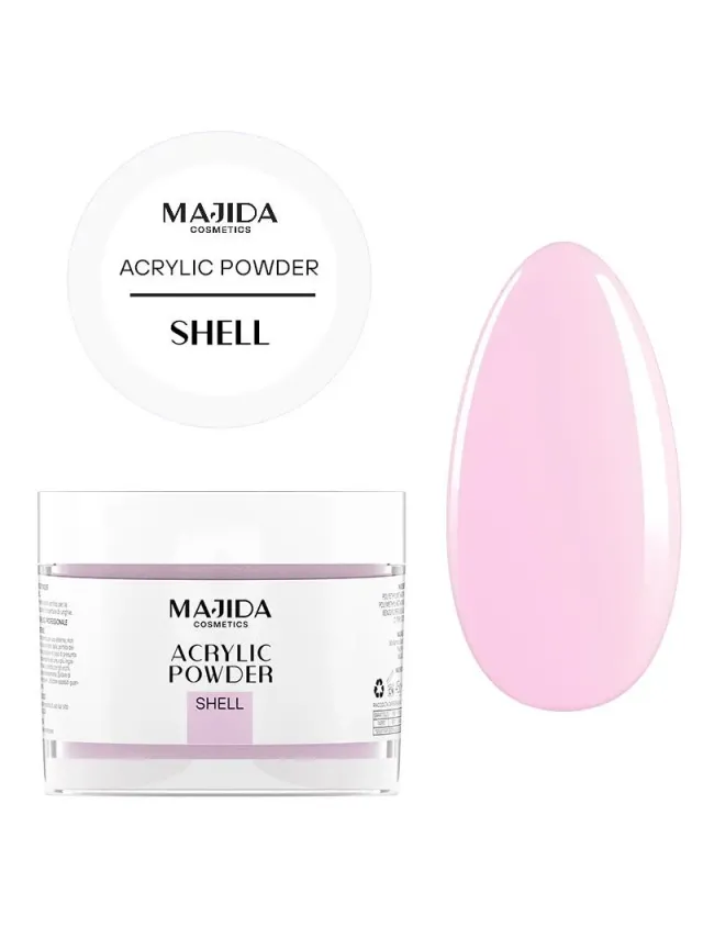 Majida Cosmetics Acrylic Powder Shell Polvere Acrilica 45 g