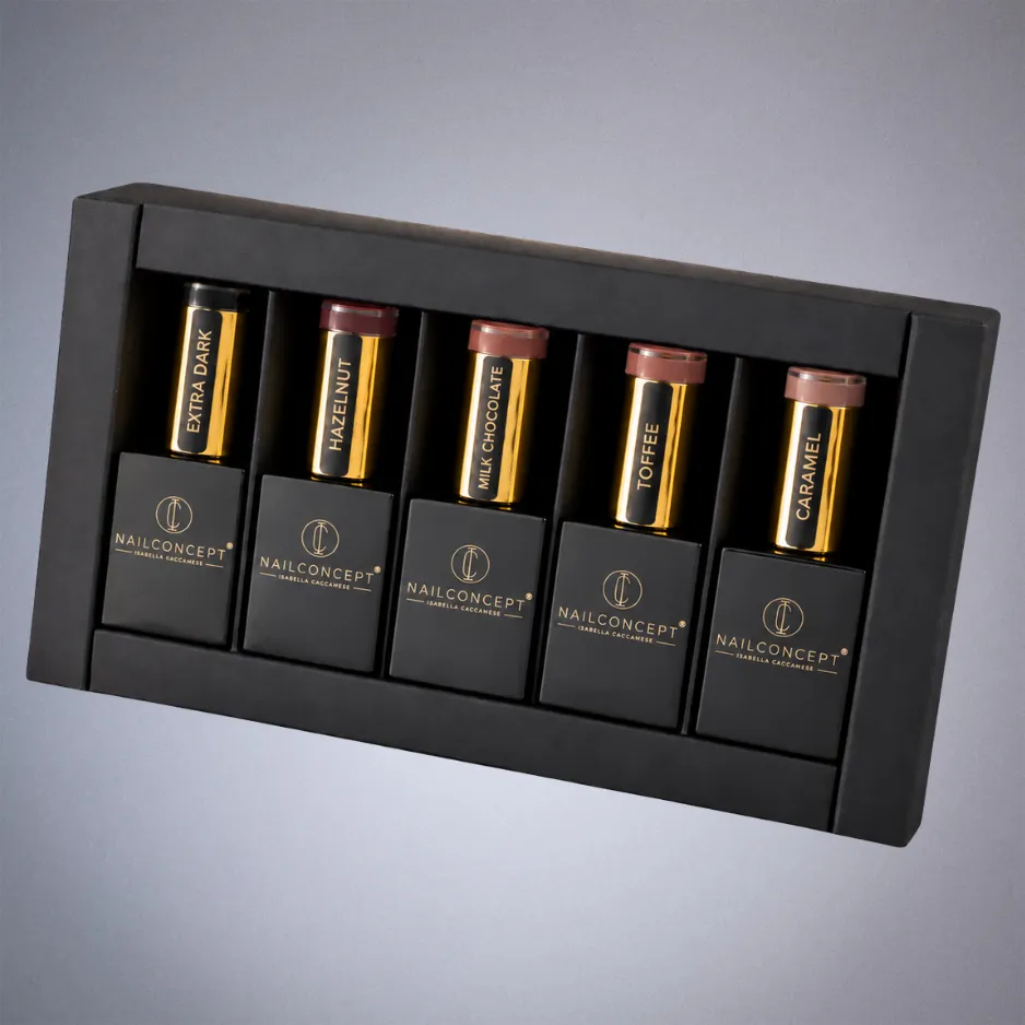 Nail Concept Chocolate Collection CreamColor 5 semipermanenti marroni