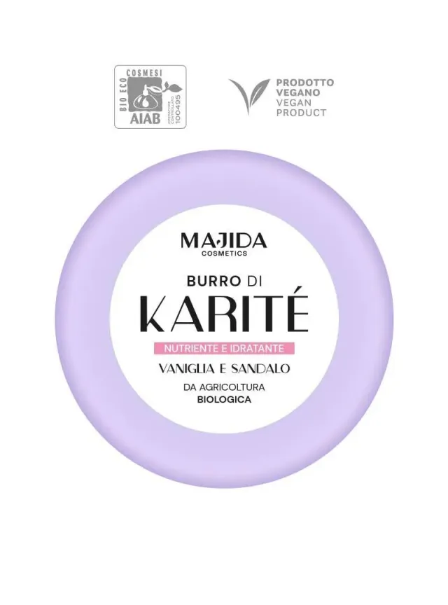 Majida Cosmetics Burro Karitè burro corpo bio 200 ml