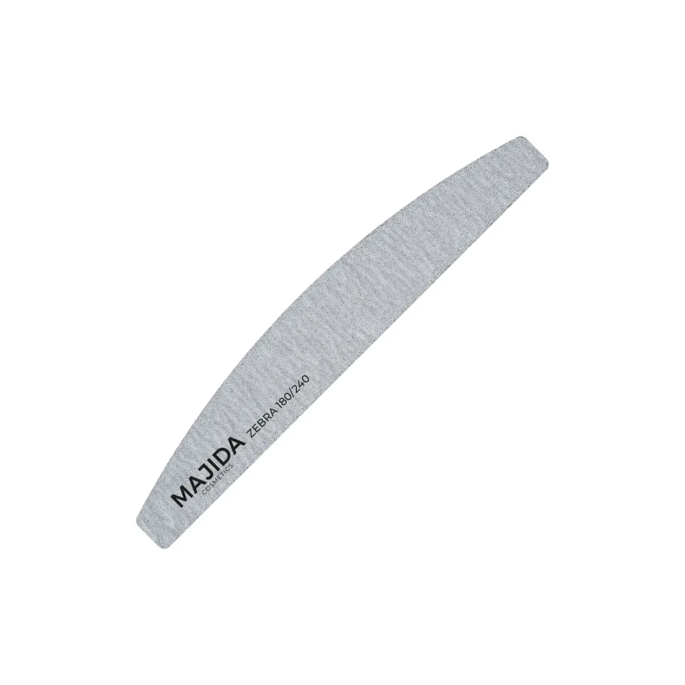 Majida Cosmetics Lima Zebra 180/240 lima unghie professionale