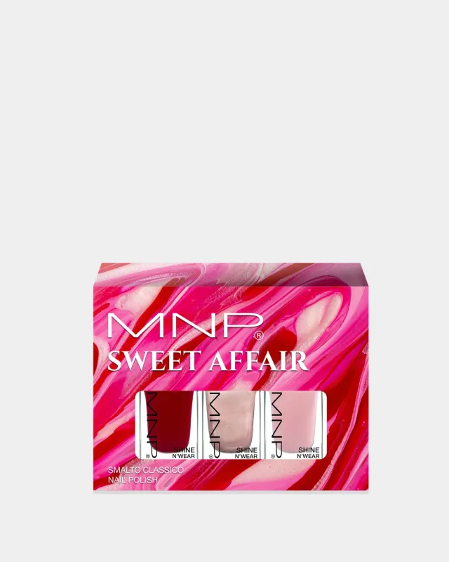 Mesauda Shine N'Wear Sweet Affair kit 3 smalti 10 ml scuri