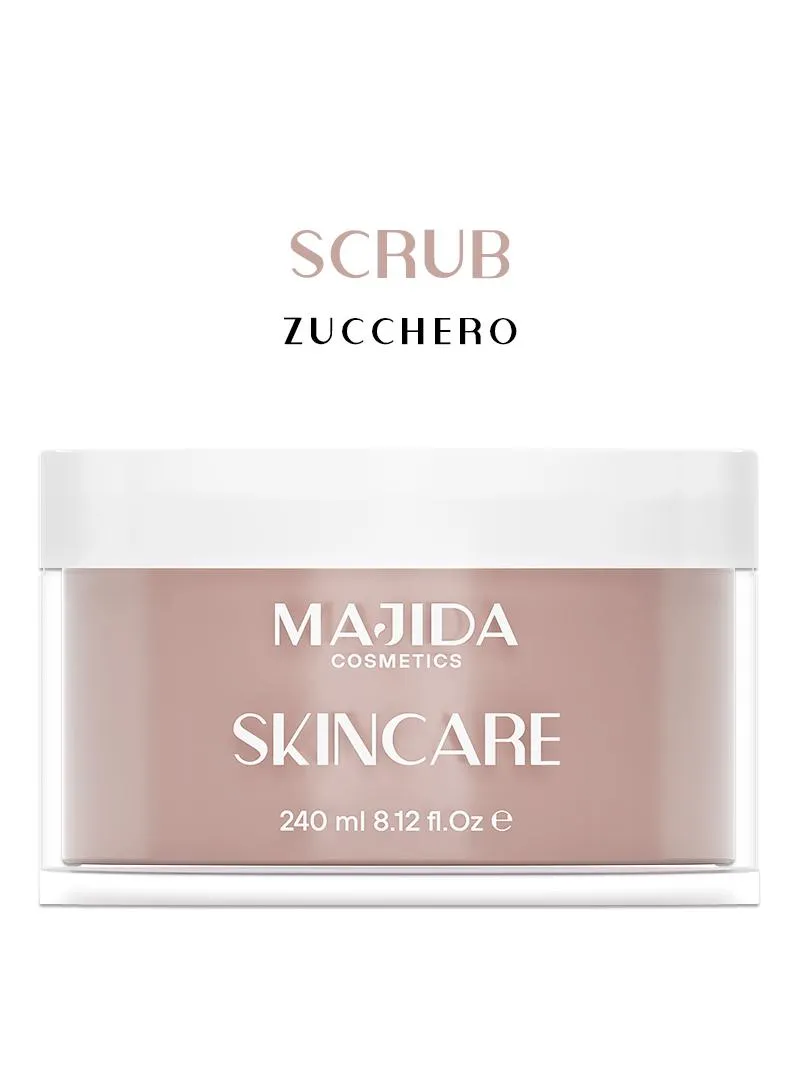 Majida Cosmetics Scrub Zucchero scrub corpo 240 ml levigante