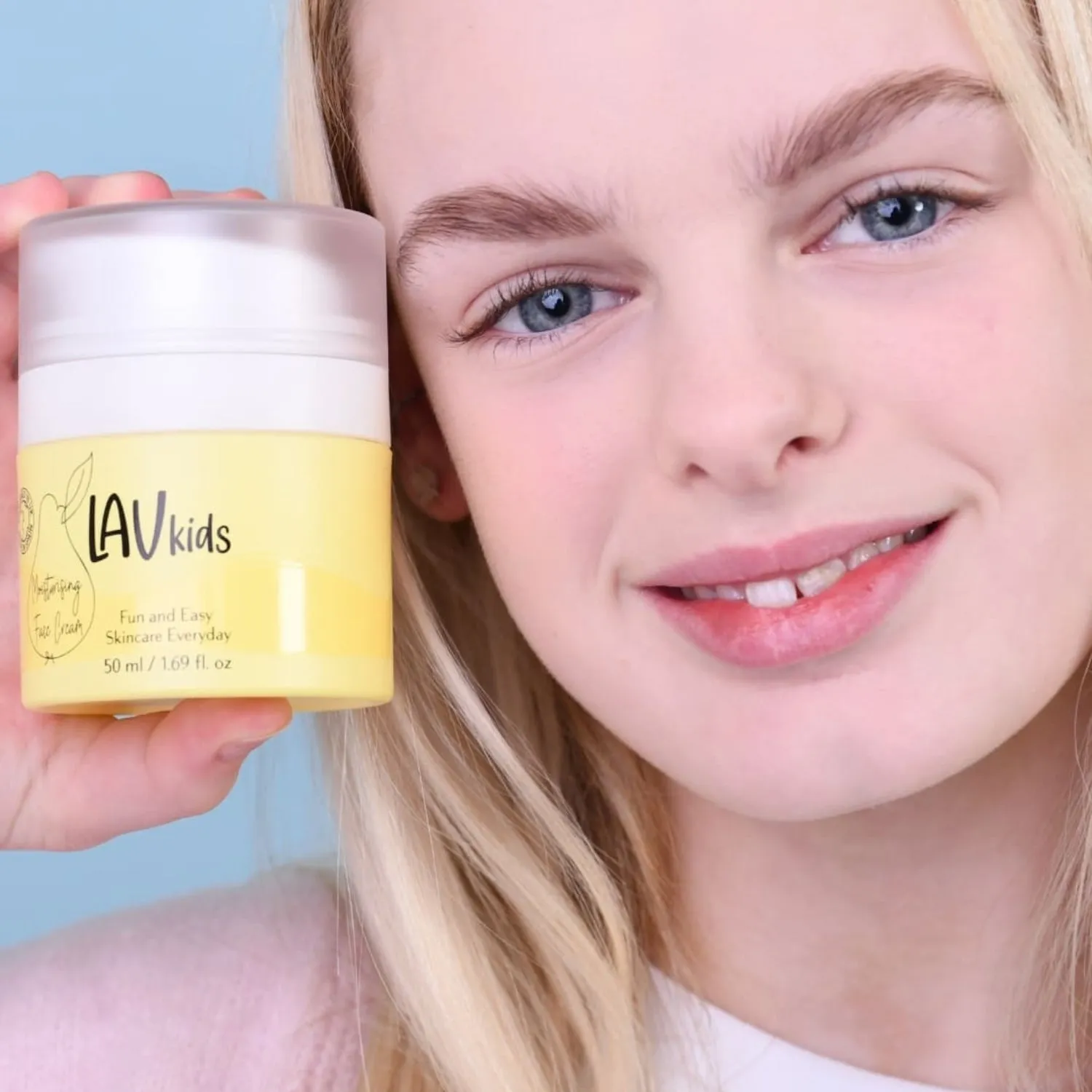 Miss Nella Lav Kids Daily Face Routine kit viso 3 pezzi idratante