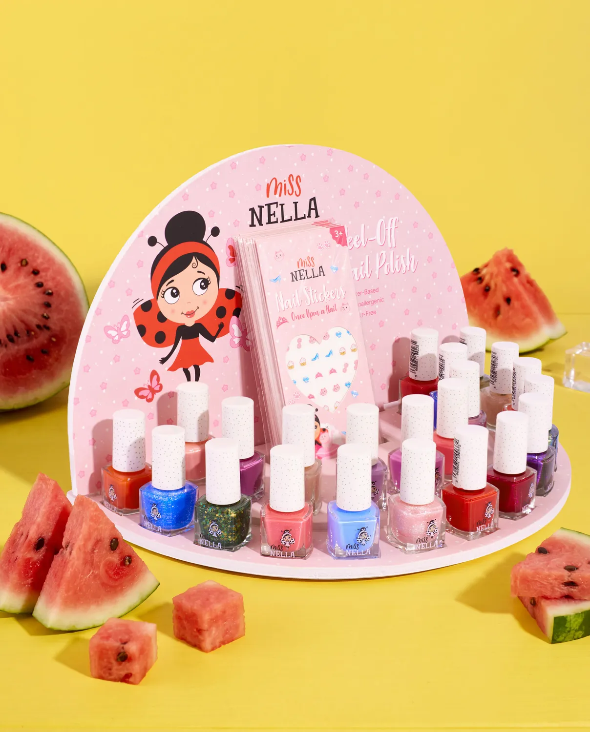 Miss Nella Display Pack espositore 45 smalti + sticker