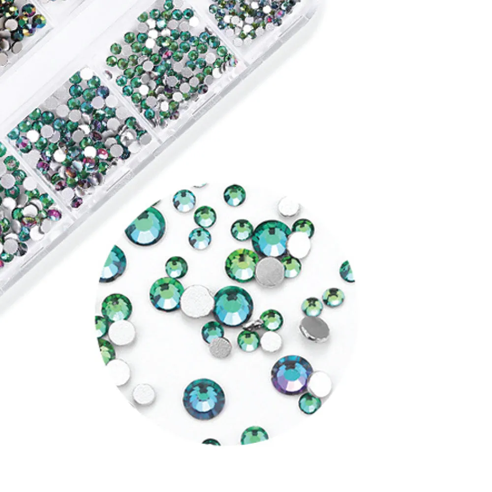 New Nails System Strass Kit 09 cristalli nail art mix misure