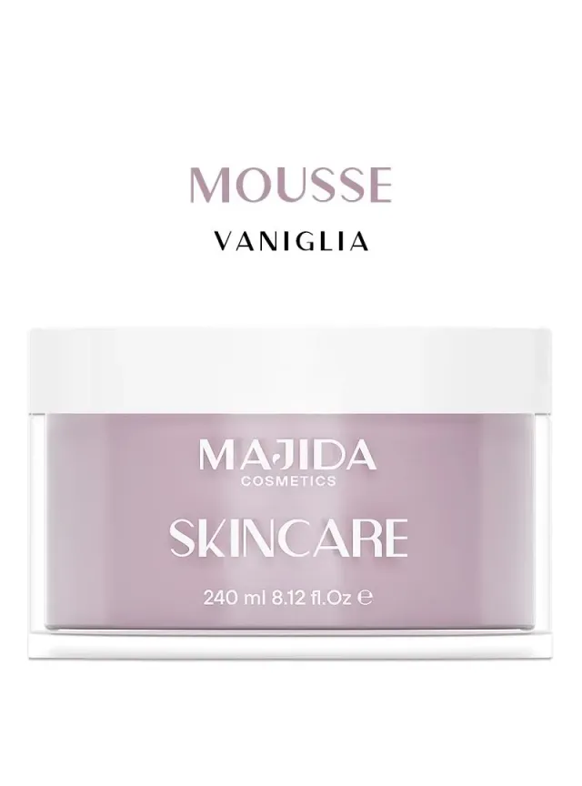 Majida Cosmetics Body Mousse Vaniglia 240 ml idratante