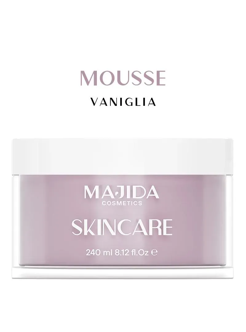 Majida Cosmetics Body Mousse Vaniglia 240 ml idratante