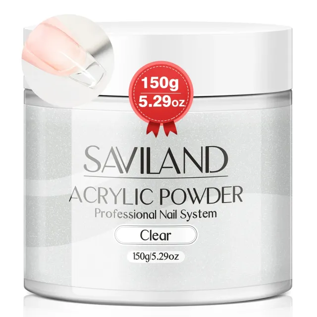 Saviland Polvere Acrilica Clear coprente antibolla