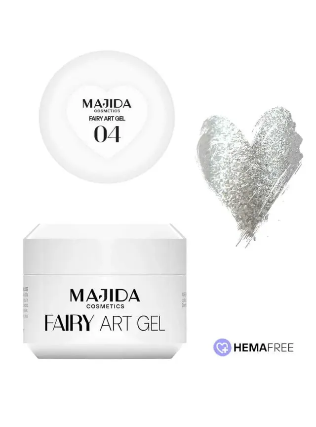 Majida Cosmetics Fairy Art Gel 04 gel nail art senza dispersione