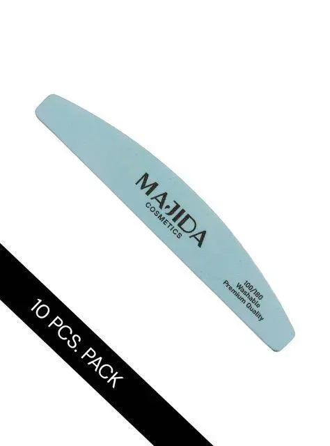 Majida Cosmetics Buffer 100/180 lima unghie 10 pz lavabile