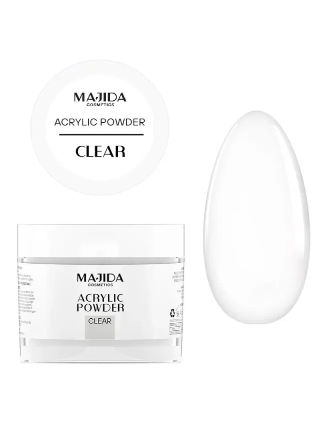 Majida Acrylic Powder Clear polvere acrilica 45g trasparente