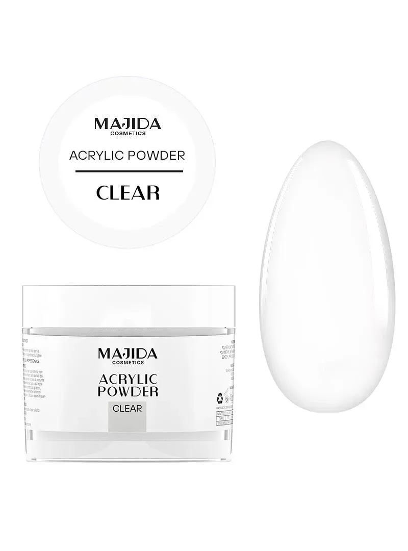 Majida Acrylic Powder Clear polvere acrilica 45g trasparente
