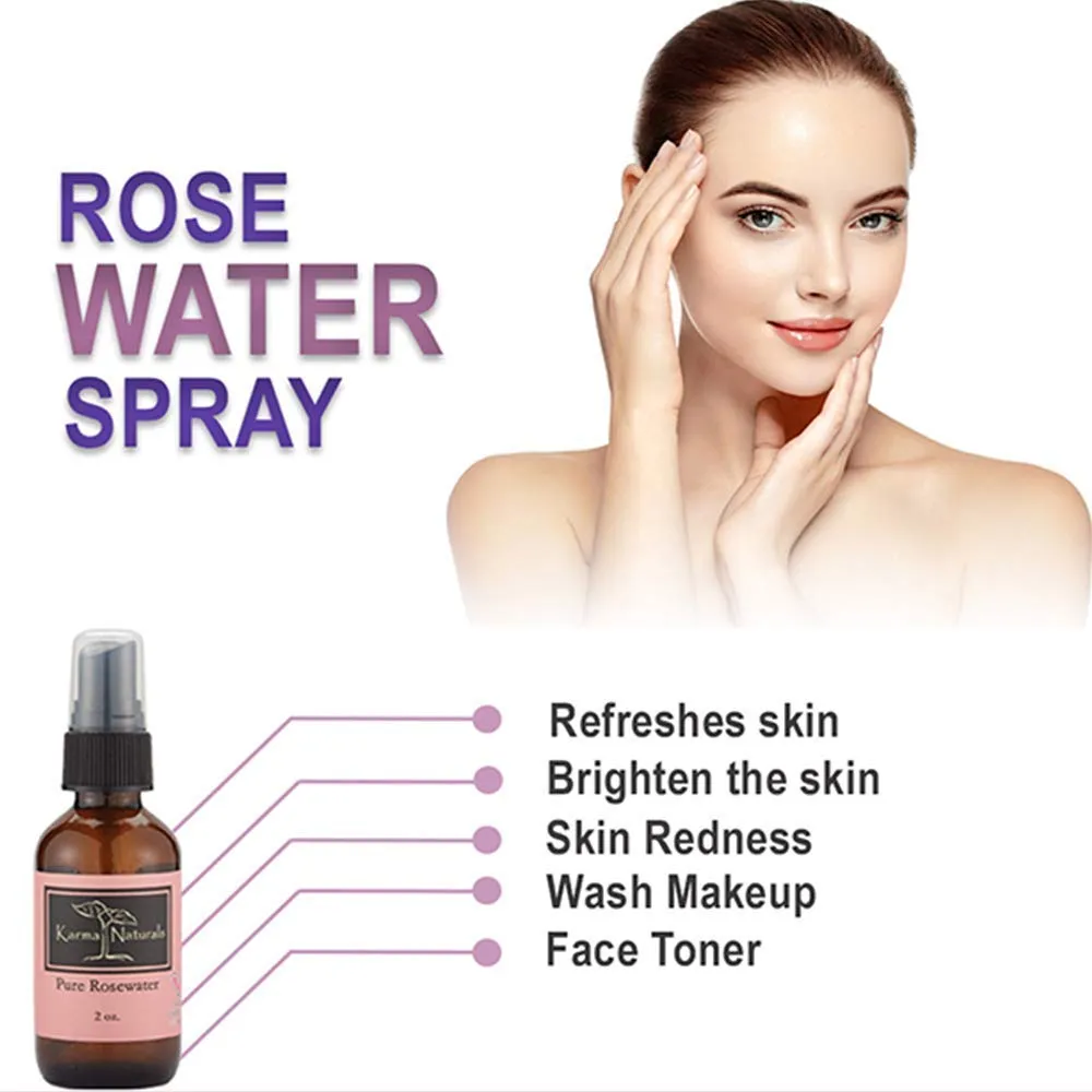 Karma Organic Acqua di Rose spray tonico viso puro 100%