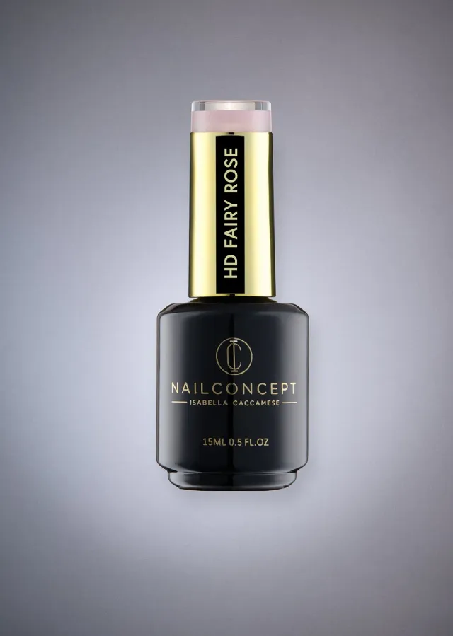 Nail Concept HD Fairy Rose top coat rosa glitter 15 ml