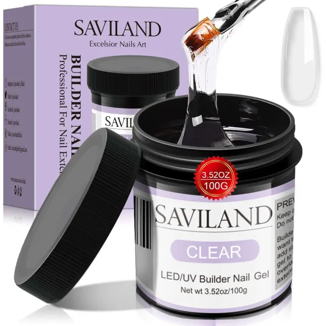 Saviland Builder Gel Trasparente in Boccetta 100g Extra