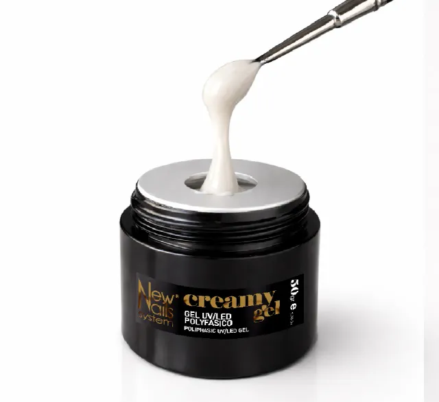 New Nails System Creamy Velvet Milk Gel Costruttore 50 g latte