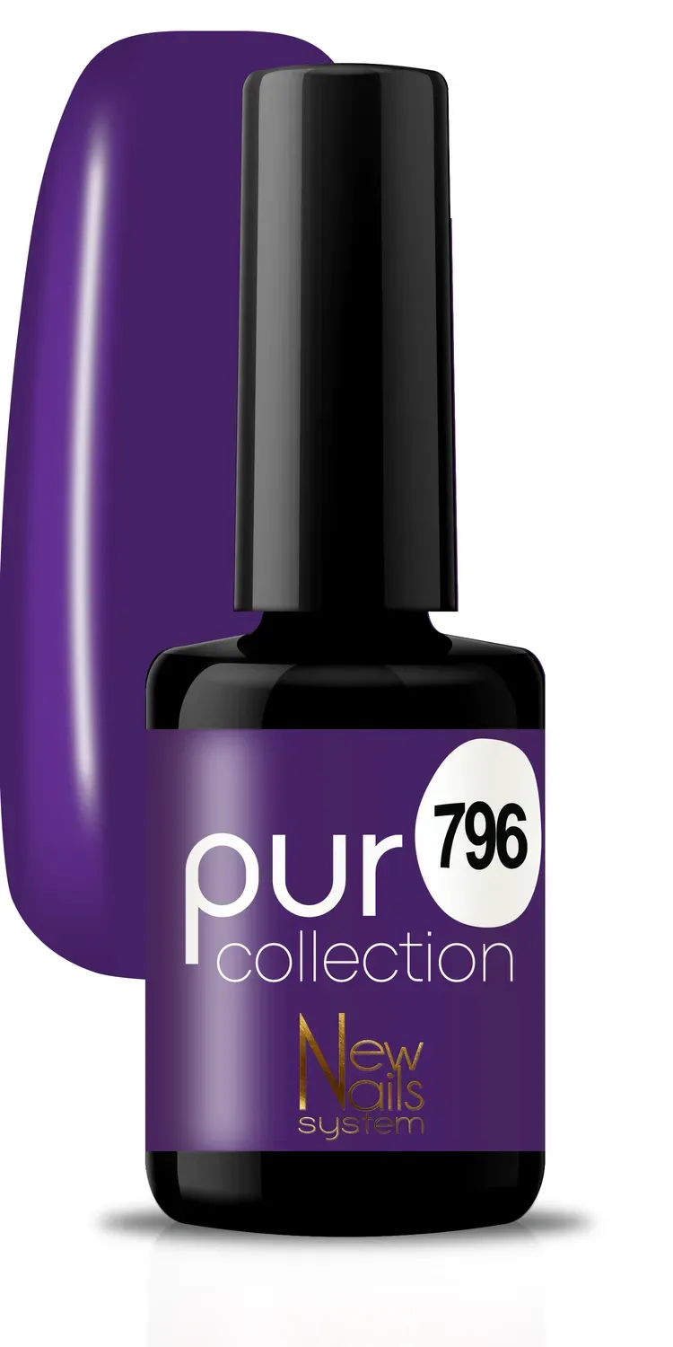 New Nails System Cardigan 796 smalto semipermanente blu violaceo