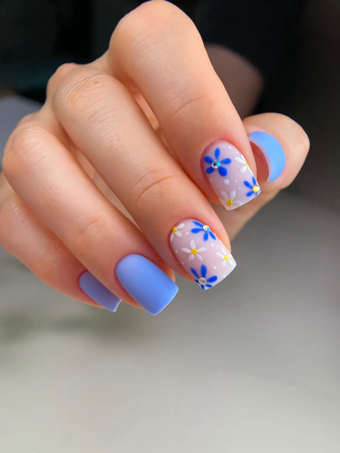 Majida Gel Polish Blue Leaf smalto semipermanente 8,5 ml blu