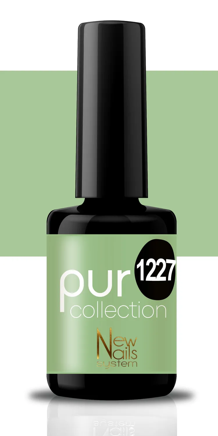 New Nails System Green Life 1227 Smalto Semipermanente Celery verde