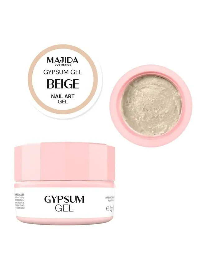 Majida Cosmetics Gypsum Gel Beige gel effetto gesso