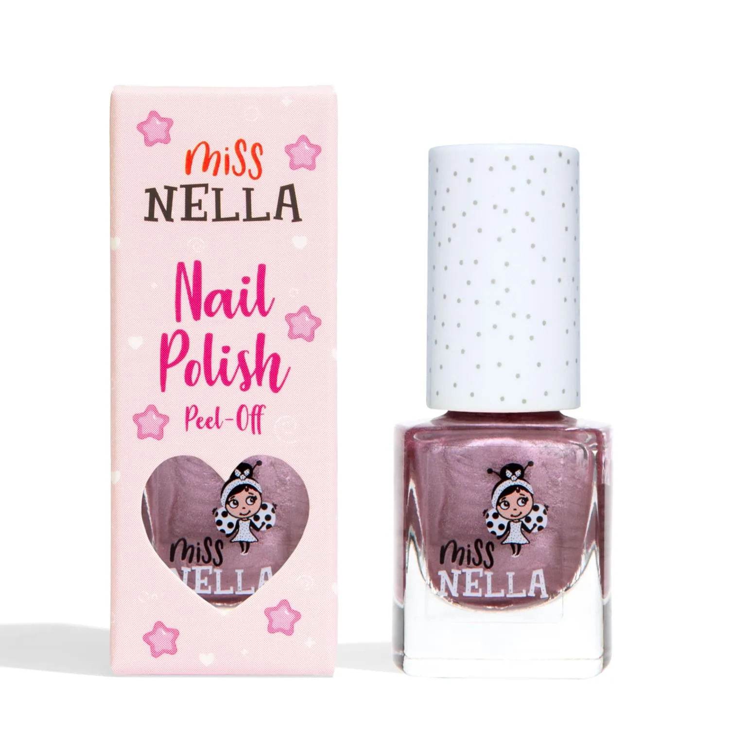 Miss Nella Diplodo-Kiss smalto peel off rosa metallizzato