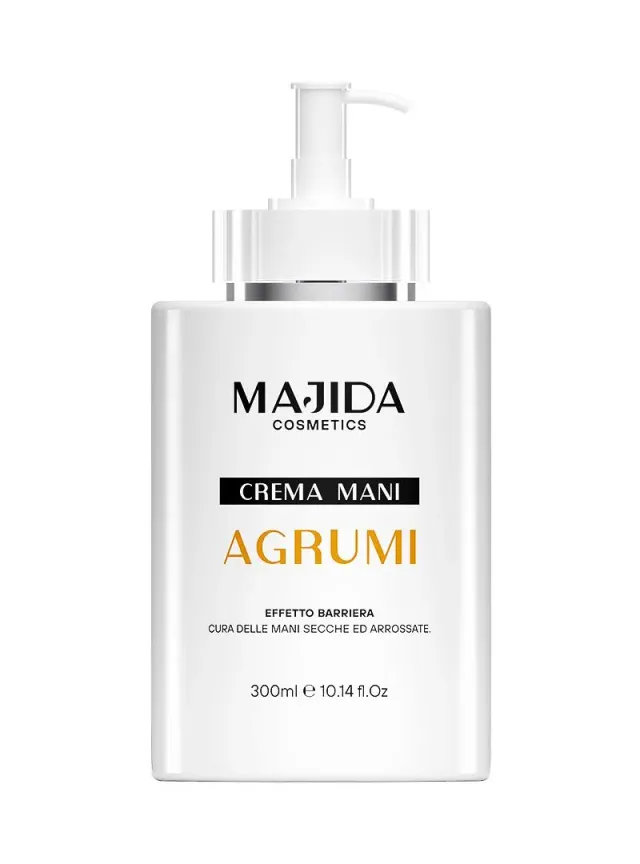 Majida Cosmetics Crema Mani Agrumi 300 ml barriera