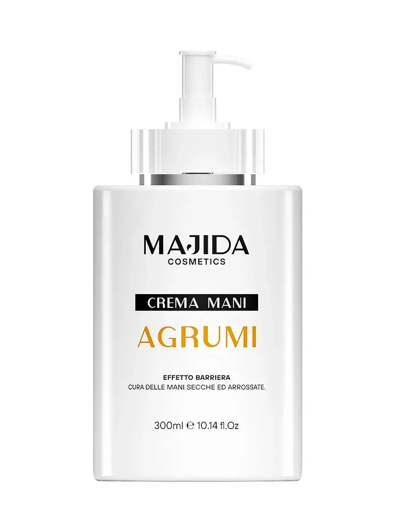 Majida Cosmetics Crema Mani Agrumi 300 ml barriera