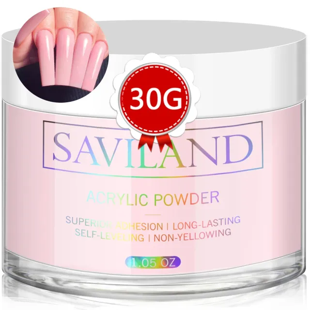 Saviland polvere acrilica rosa 30g