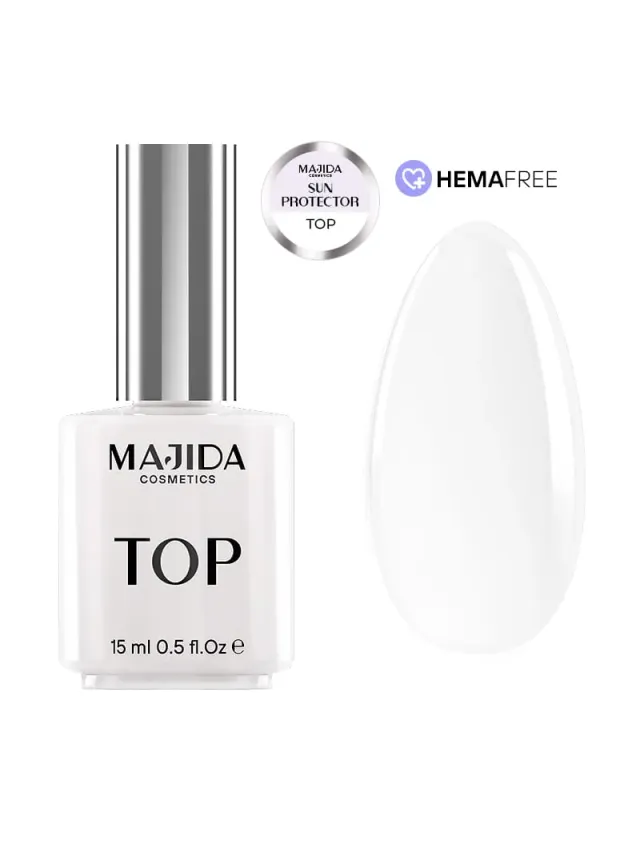 Majida Top Sun Protector top unghie HEMA free