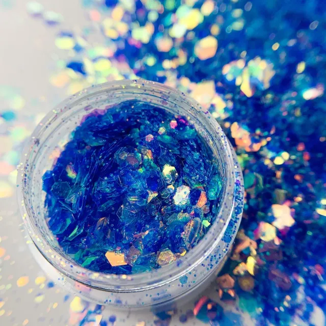 Majida Glitter Star 2 glitter unghie decorazione