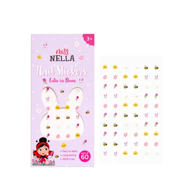 Miss Nella Cutie In Bloom stickers unghie 60pz floreali